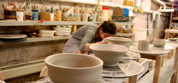 Women's Studio Workshop ceramics studio Women's Studio Workshop ceramics studio